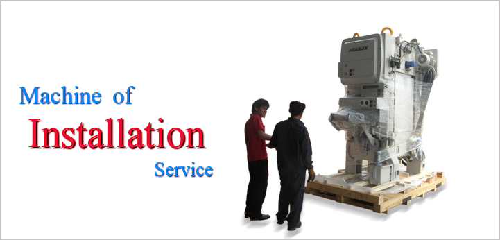 Installation of Machine